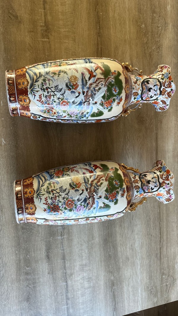 2 Grote Chinese vazen for sale